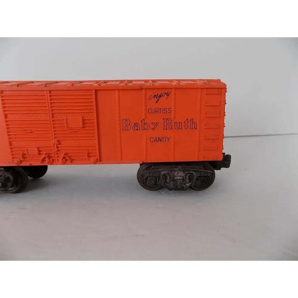 Vintage Curtiss Baby Ruth Candy O gauge train box car freight car